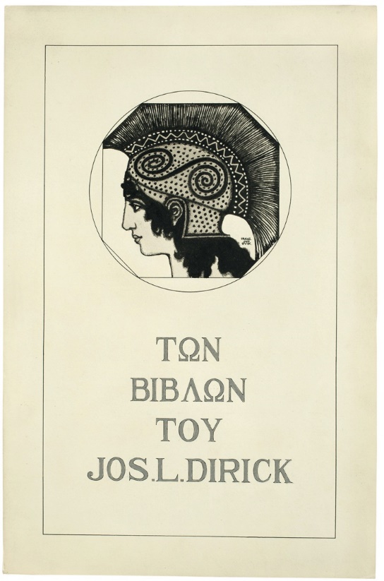 Ets van Franz von Stuck  (DEU)  uit 1893